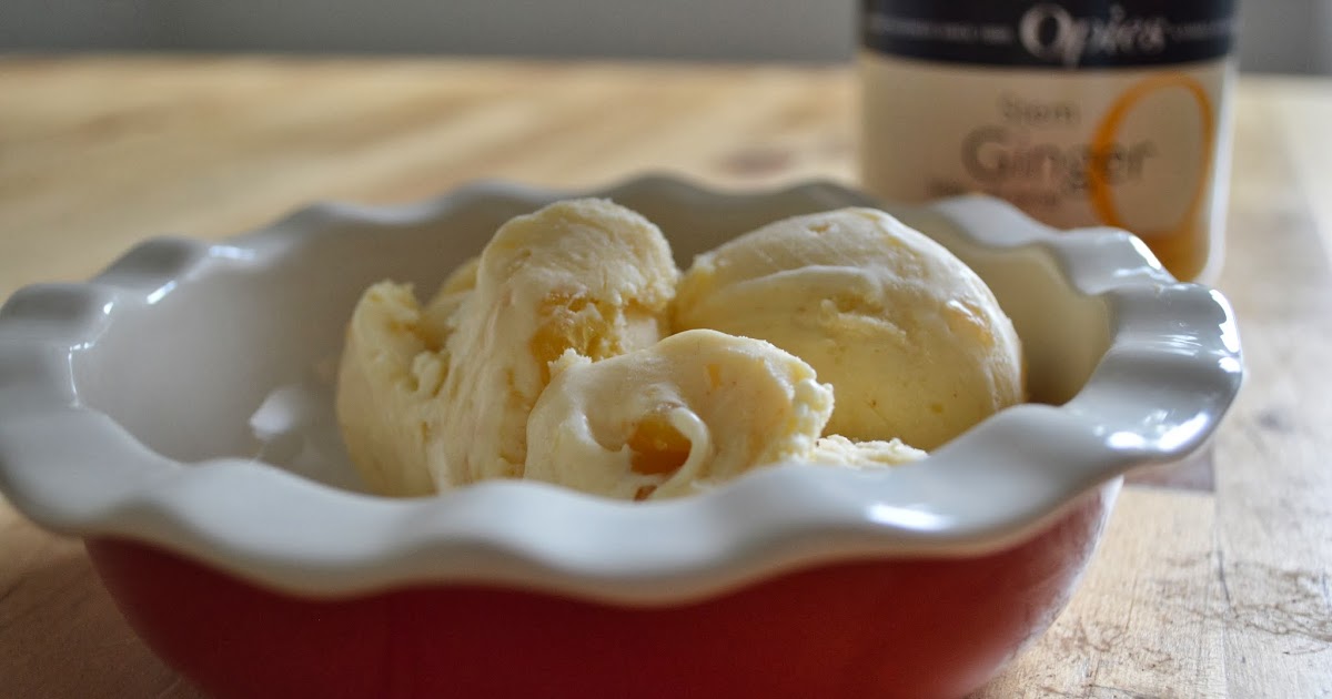 Stem Ginger Ice Cream Gingey Bites