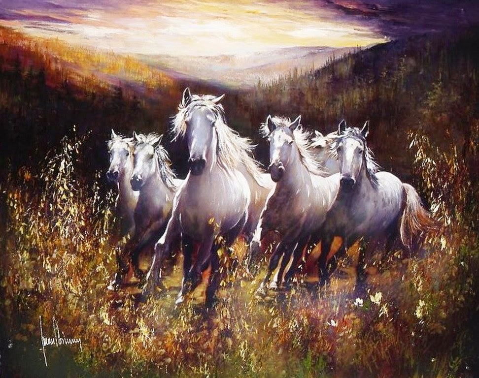 pinturas-caballos-blancos