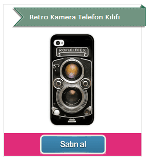 Retro Kamera Telefon Kılıfı‏