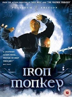 Donnie Yen and Yu Rongguang in Iron Monkey (1993) Iron Monkey movie review poster