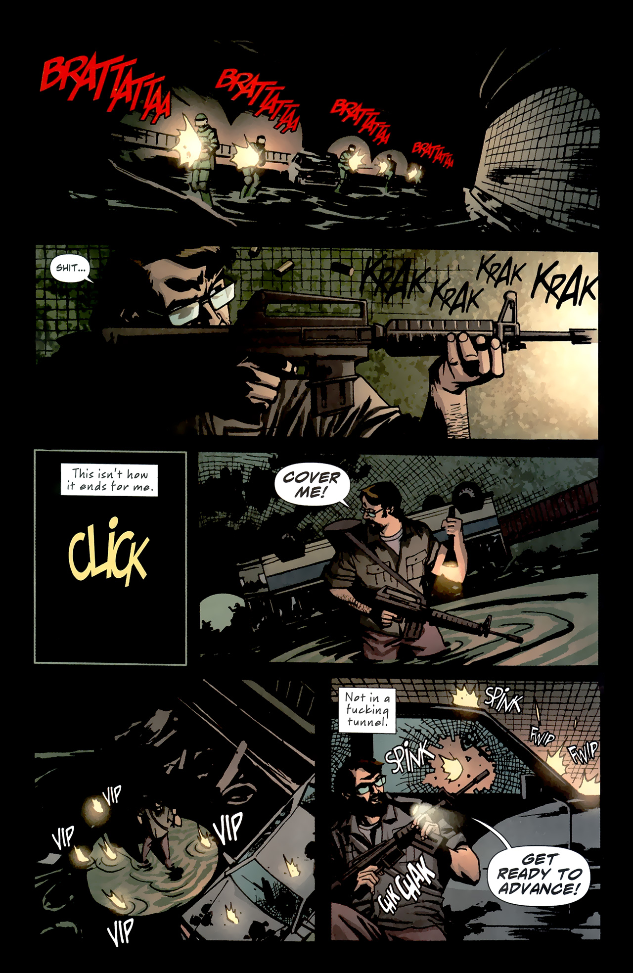 Read online DMZ (2006) comic -  Issue #61 - 17