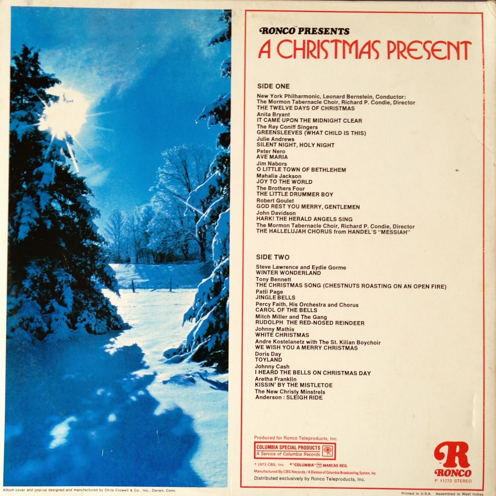 History's Dumpster Ronco Presents A Christmas Present (1973)