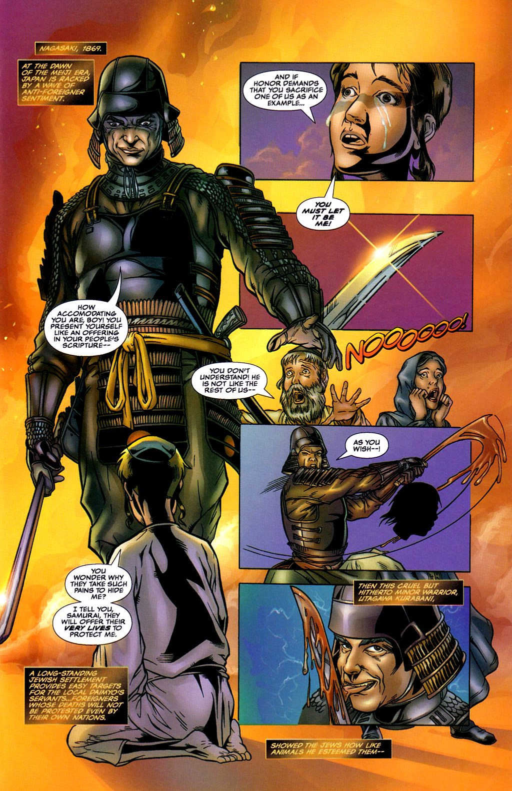 Read online Tomoe/Witchblade: Fire Sermon comic -  Issue # Full - 3