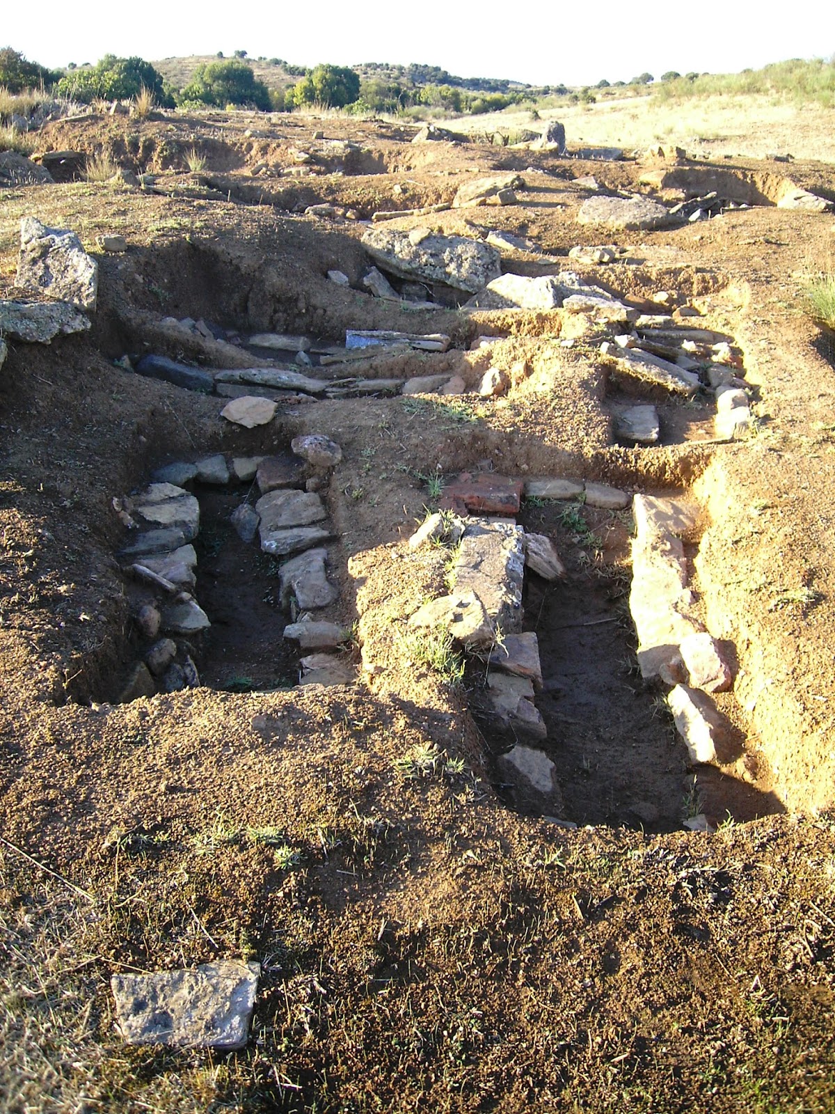 PEQUEÑA ARQUEOLOGÍA Fuente del Maestre, tumbas visigodas y restos fósiles