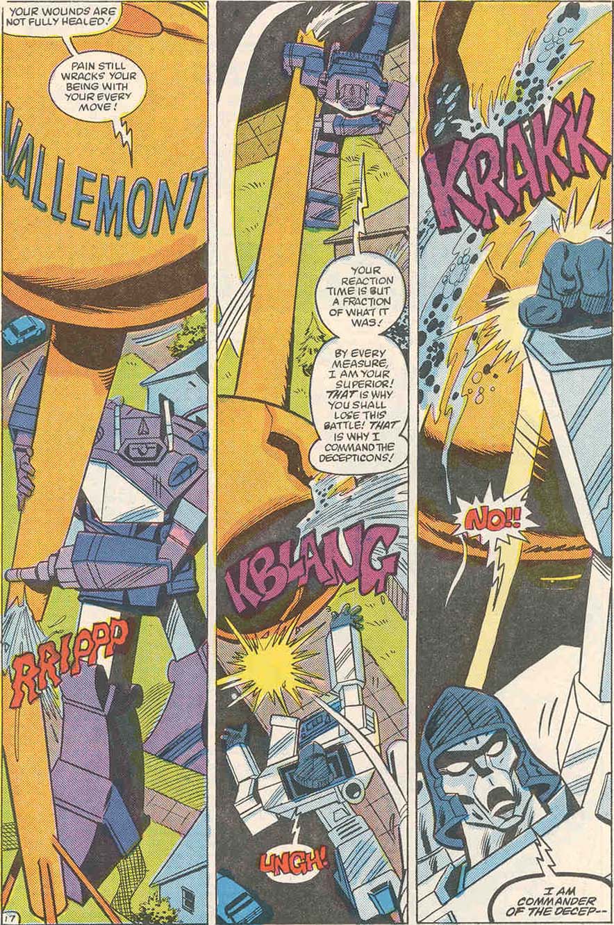 Read online The Transformers (1984) comic -  Issue #6 - 18