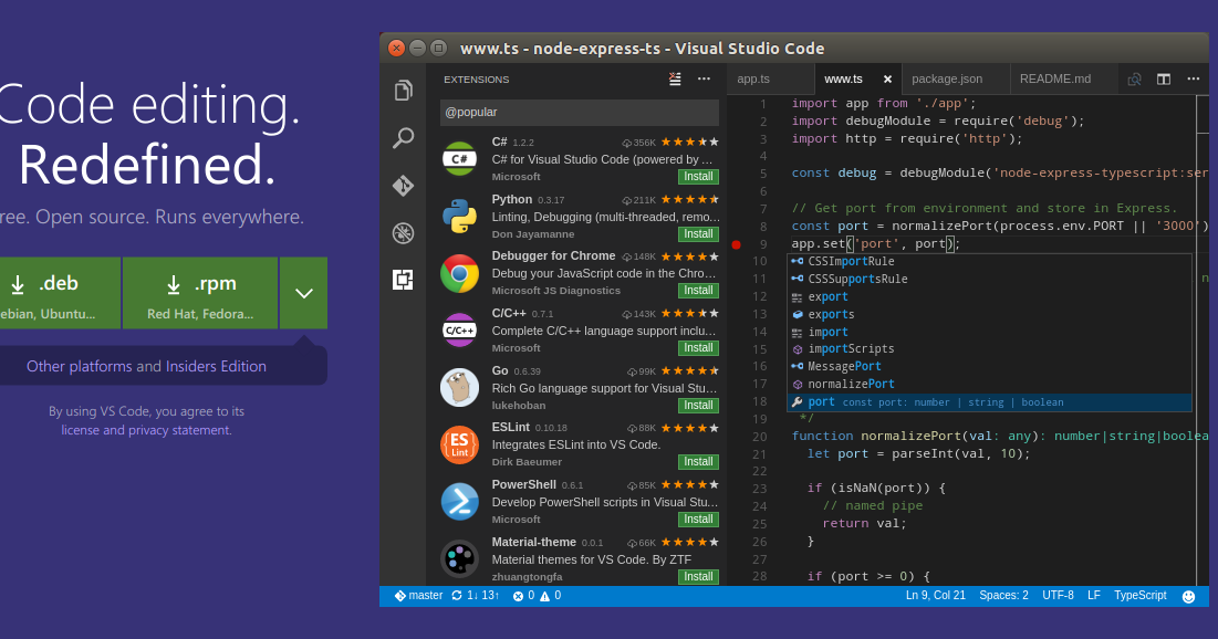 Cara mudah install Visual Studio Code di Ubuntu Linux