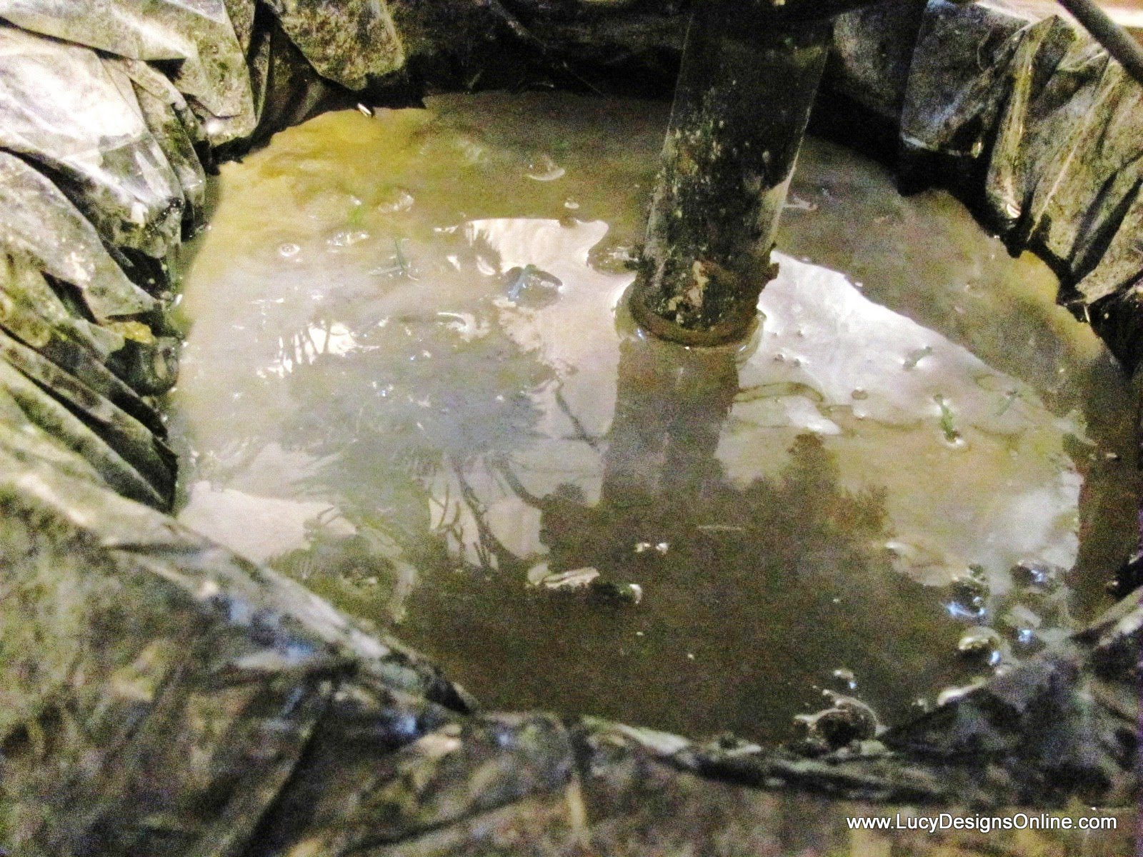 Artificial Christmas Tree in a Planter Pot DIY Lucy Designs