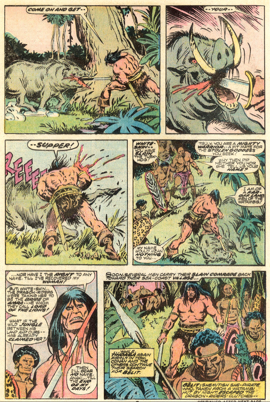 Read online Conan the Barbarian (1970) comic -  Issue #62 - 6
