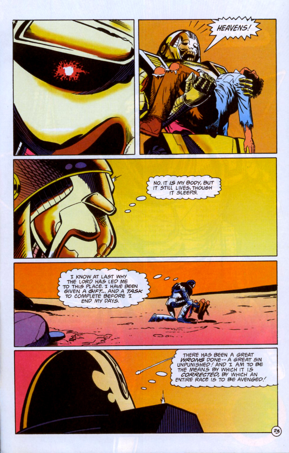 Read online Hawkworld (1990) comic -  Issue #17 - 24