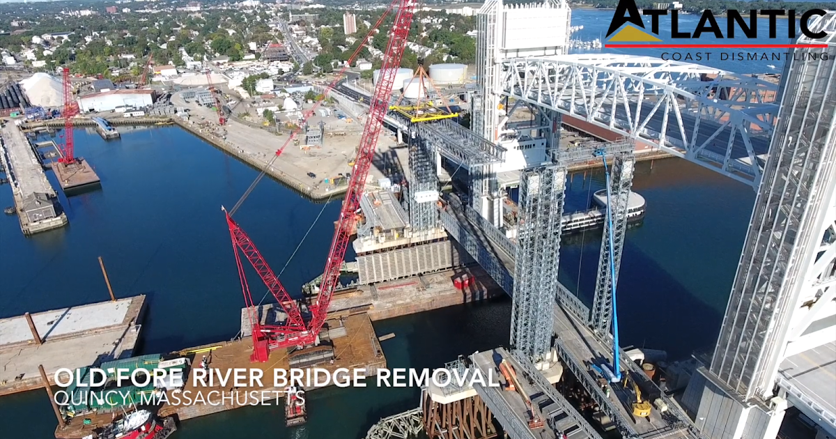 Industrial History Fore River Bridges in Quincy, MA