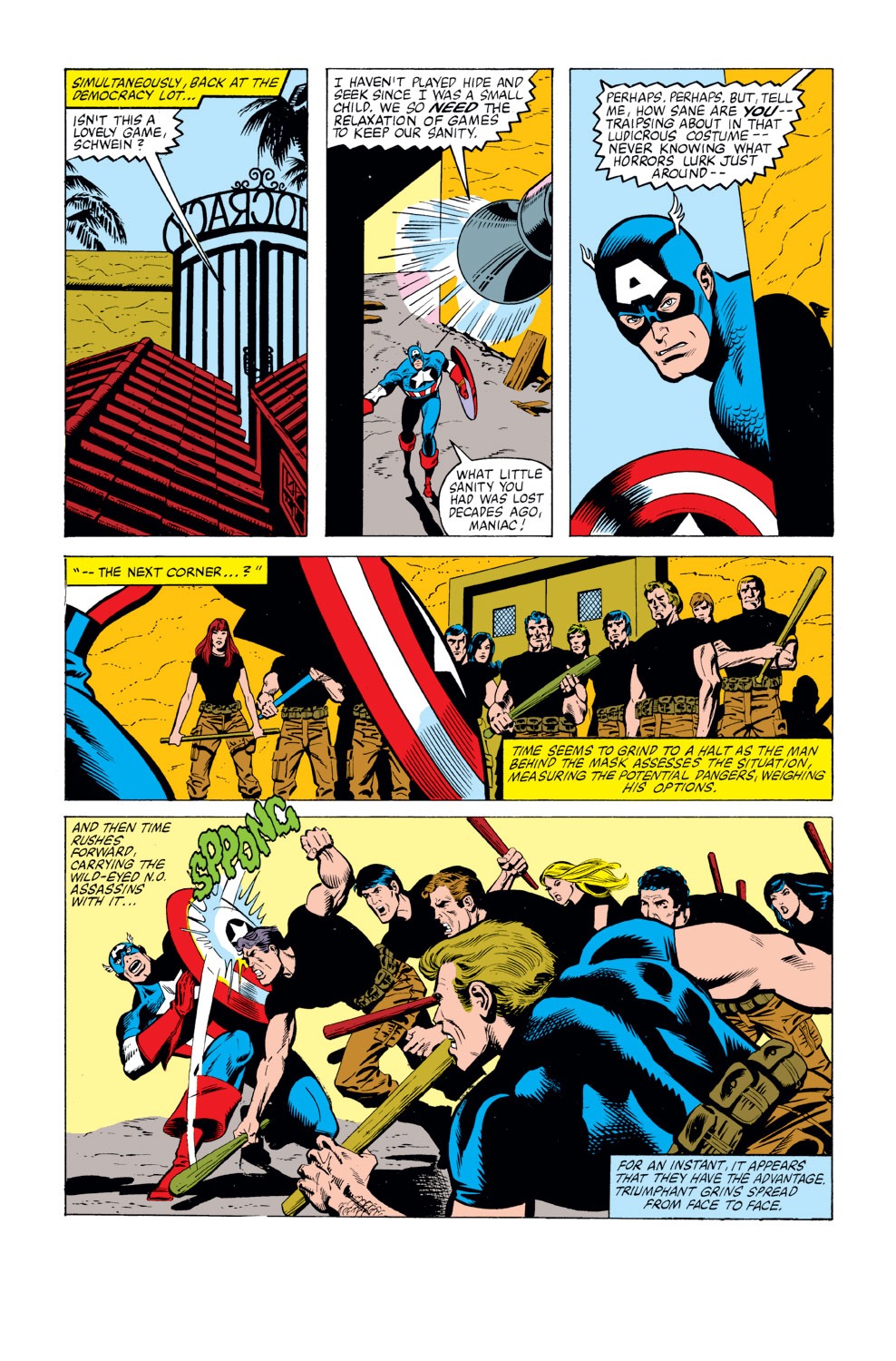 Read online Captain America (1968) comic -  Issue #263 - 11