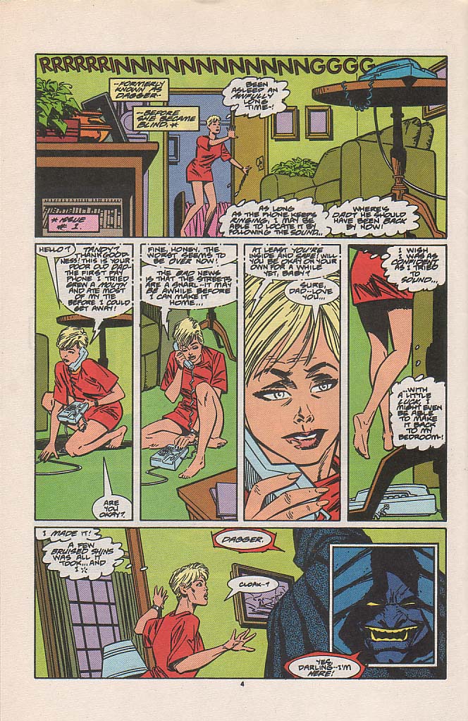 Read online Cloak and Dagger (1990) comic -  Issue #4 - 5