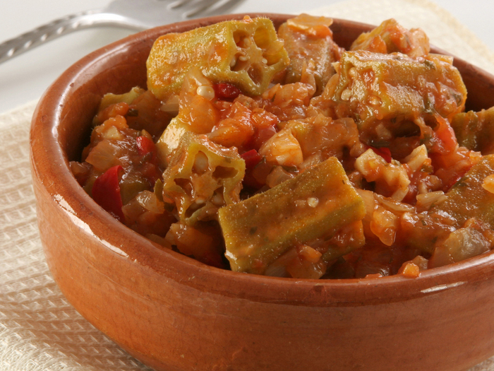 Bamia Okra and Tomato Sauce Recipe LEBANESE RECIPES