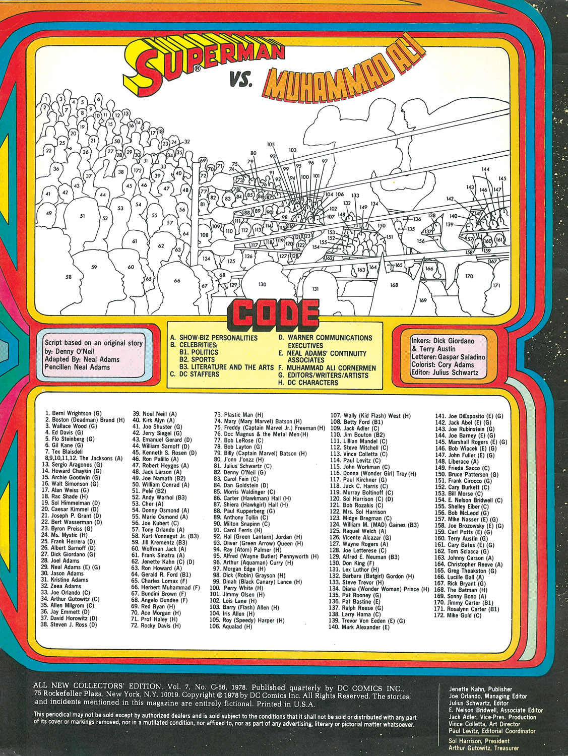 Read online Superman vs Muhammad Ali (1978) comic -  Issue # Full - 2