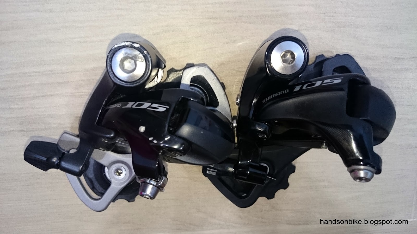 Hands On Bike: Shimano 105 5800 vs 5700: Rear Derailleur and Front