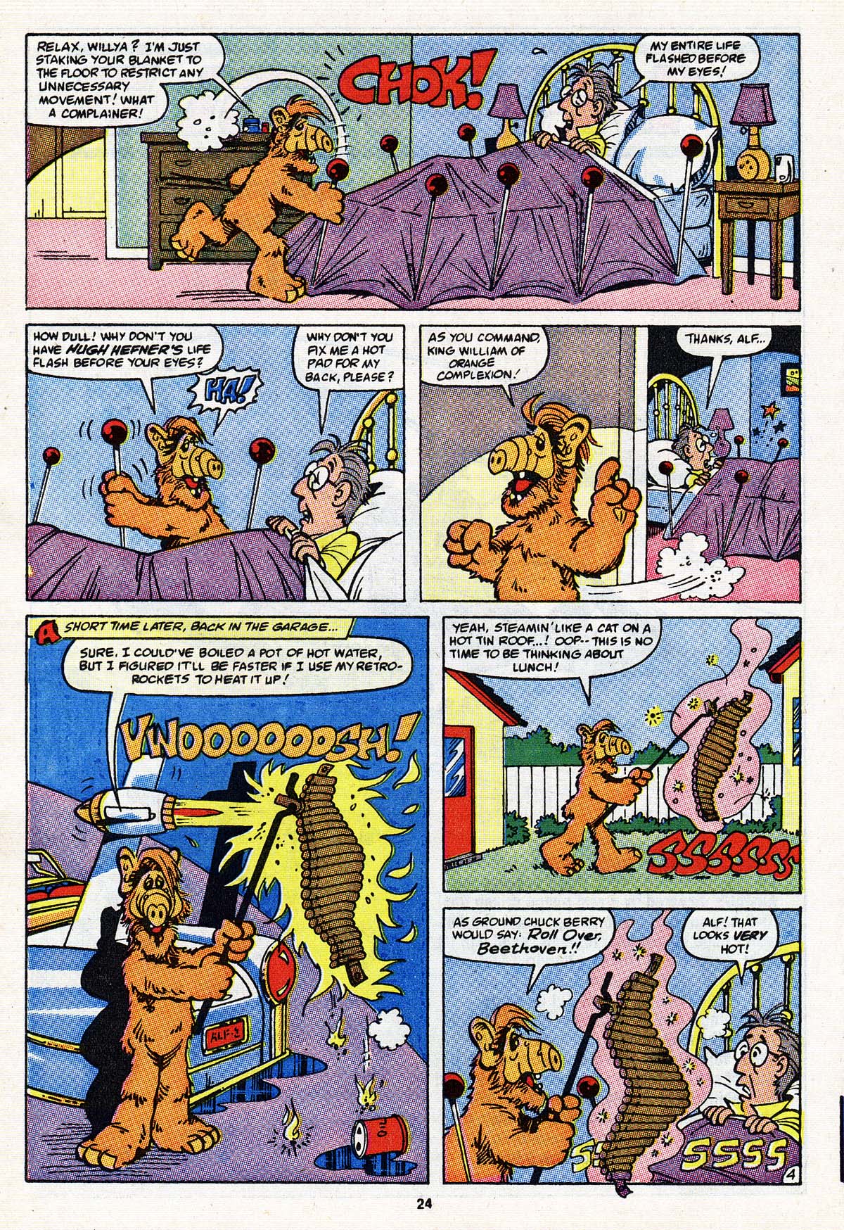 Read online ALF comic -  Issue #18 - 19