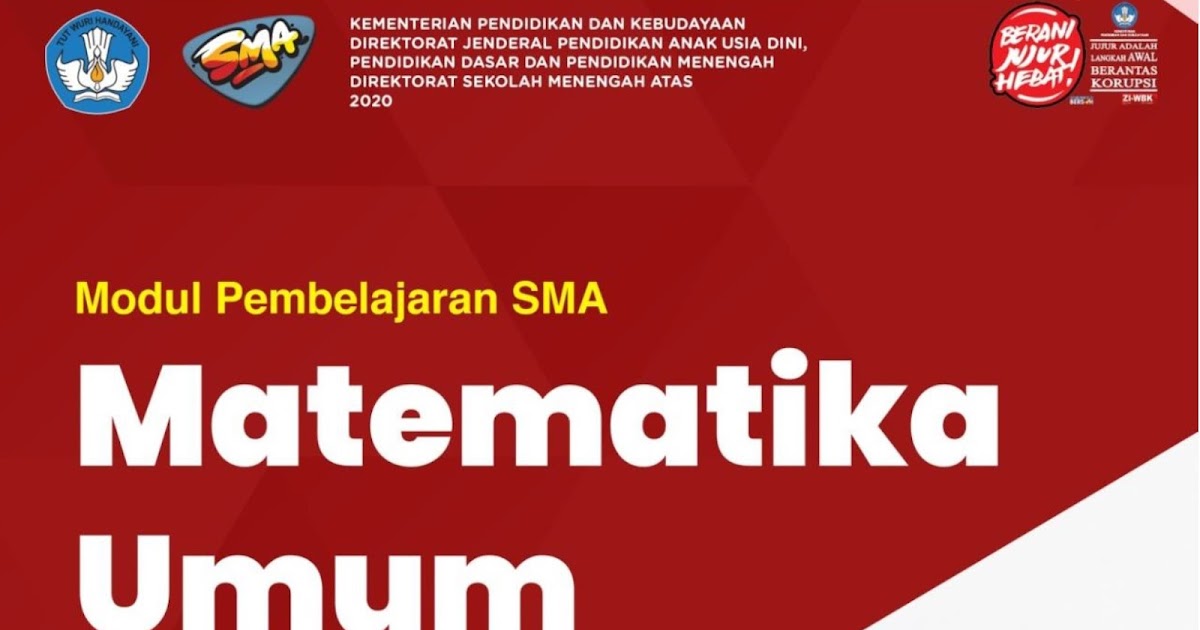 Modul Pembelajaran Matematika Umum Sma Kelas X Xi Dan Xii Defantri Com