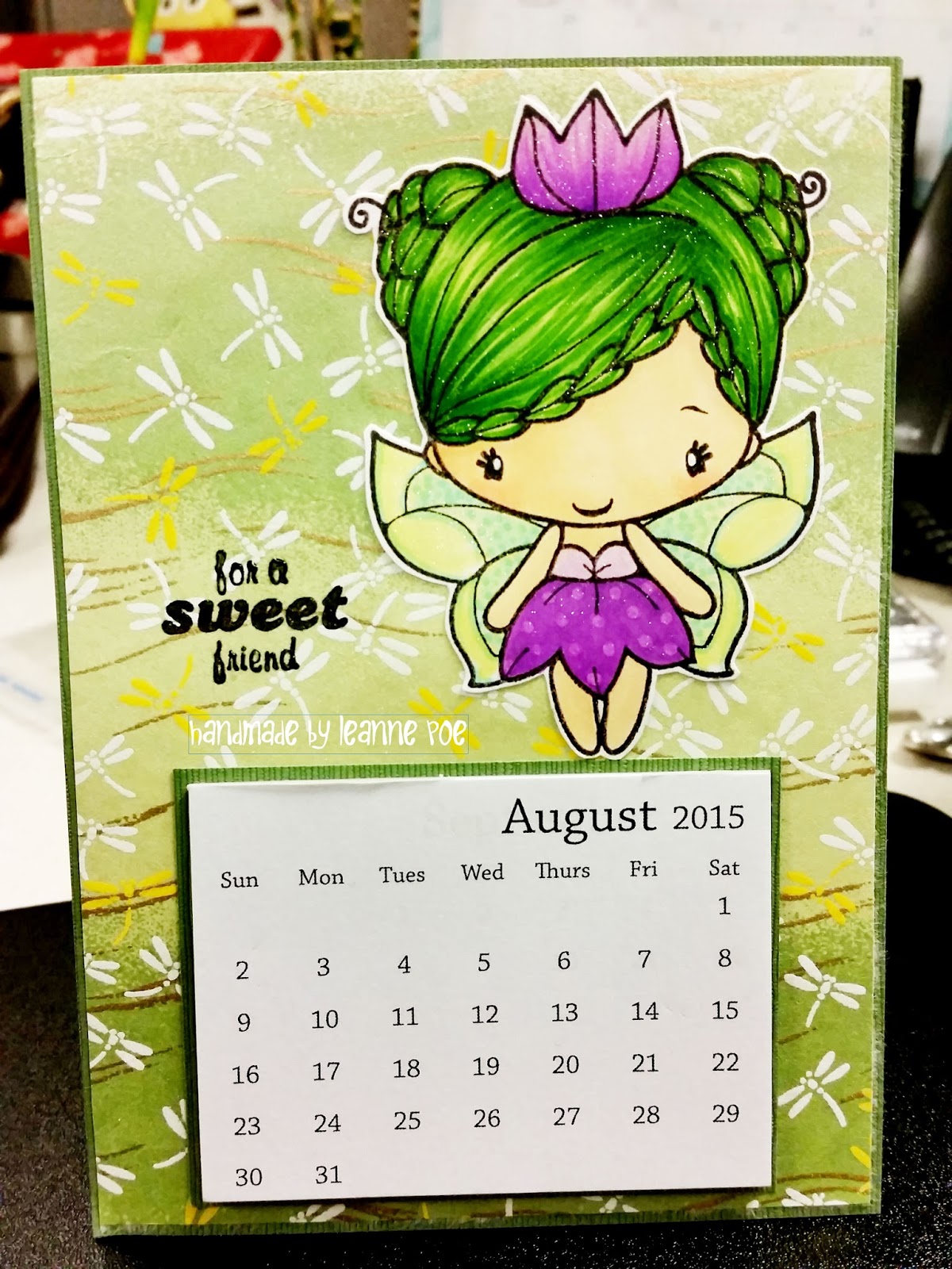 Finding My Groove... Fairy Queen Anya mini calendar