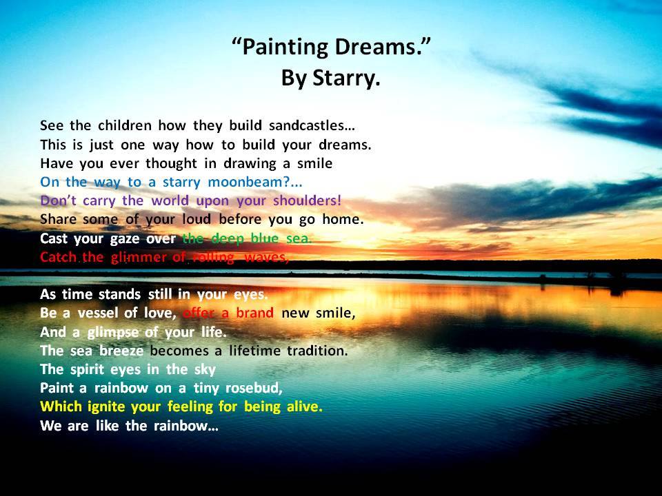 Thanks For The Gift Of Life Painting Dreams Poems Articles