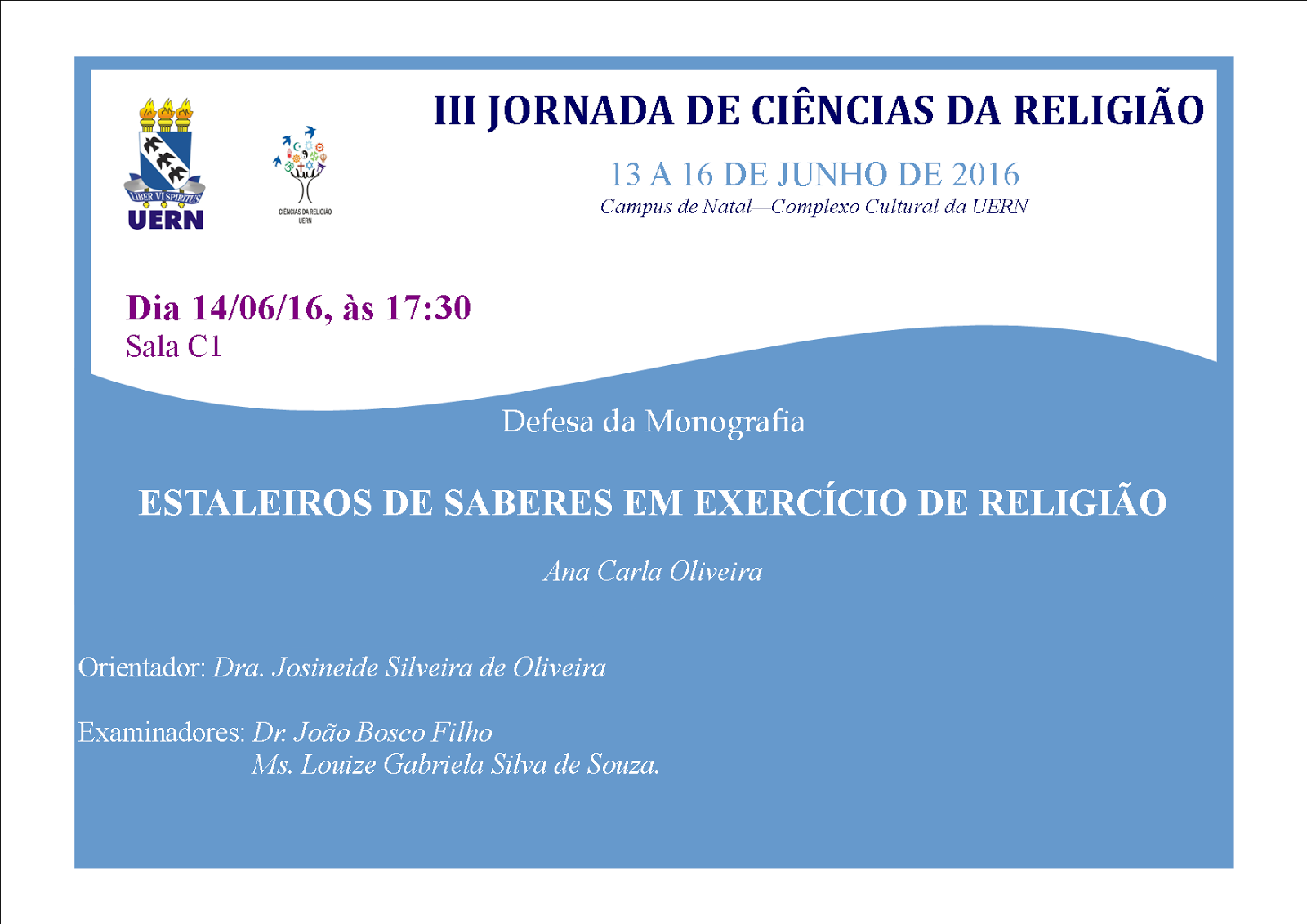 Monografia religiao