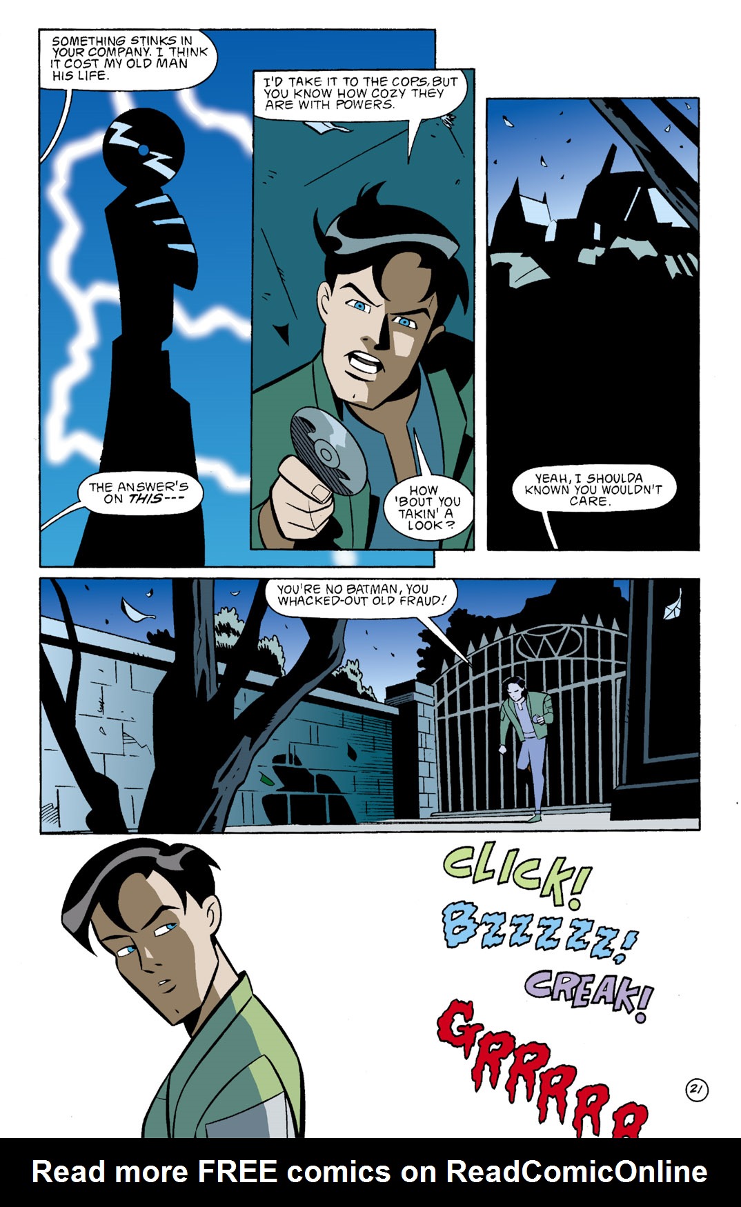 Read online Batman Beyond [I] comic -  Issue #1 - 21