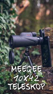 Gear of the Week #GOTW KW 01 | MeeQee 10X42 Teleskop mit Smartphone Halterung | Monokular Naturbeobachtung