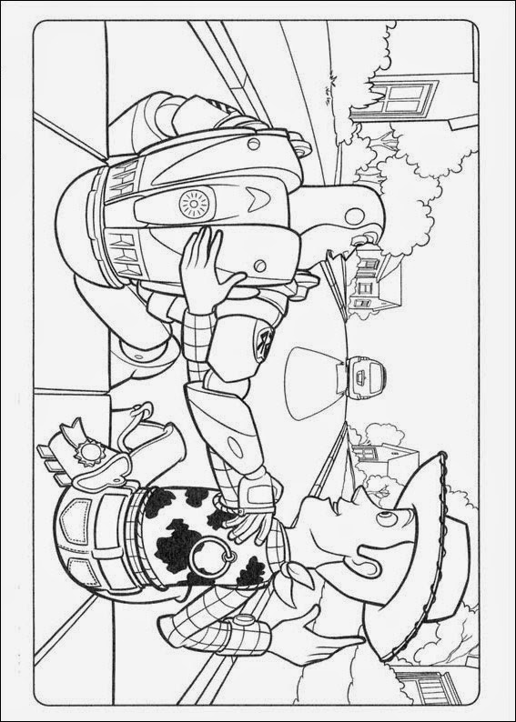 free printable coloring pages Toy Story coloring.filminspector.com