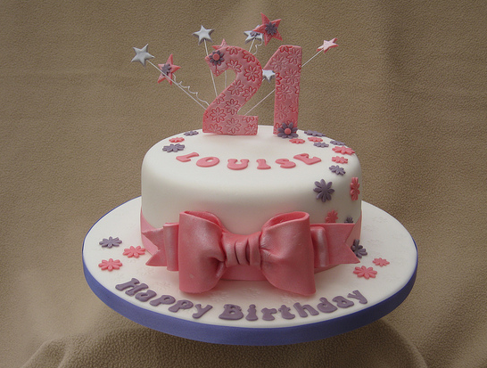 birthday cake ideas for 21st girl