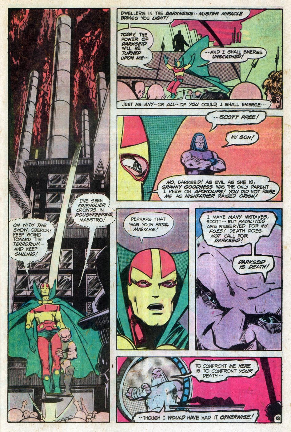 Read online Mister Miracle (1971) comic -  Issue #21 - 25