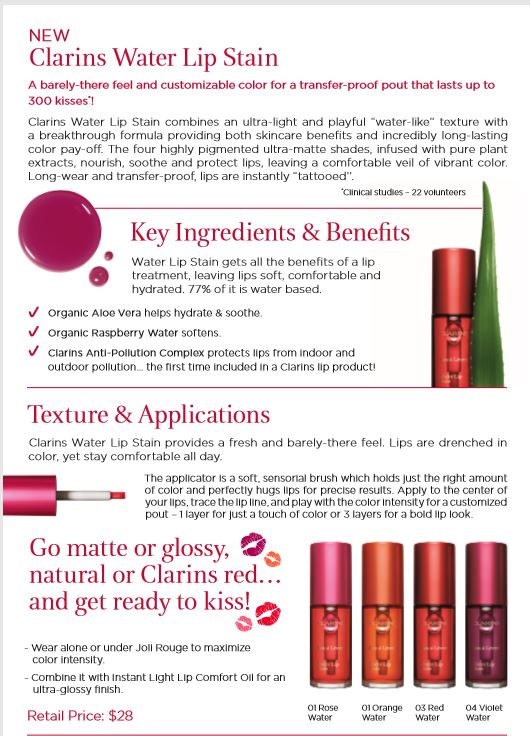 The Arriviste Popsicle Lips for Summer, Clarins Water Lip Stains