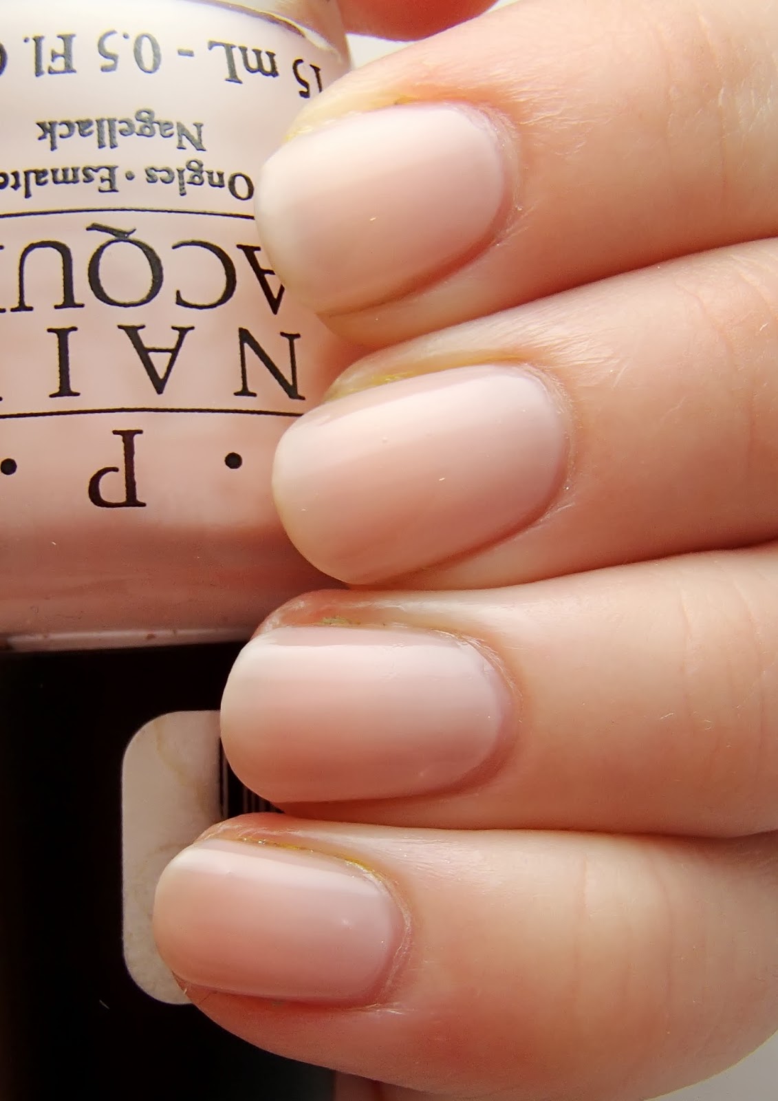 Never Without Polish Stash Swatch Initiative OPI Bubble Bath