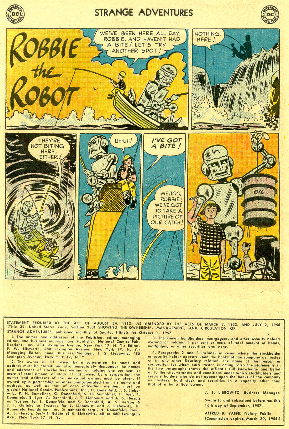 Read online Strange Adventures (1950) comic -  Issue #89 - 10