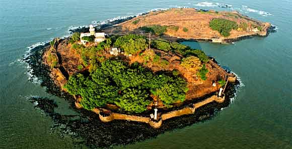 Khanderi and Underi Fort Kihim Raigad