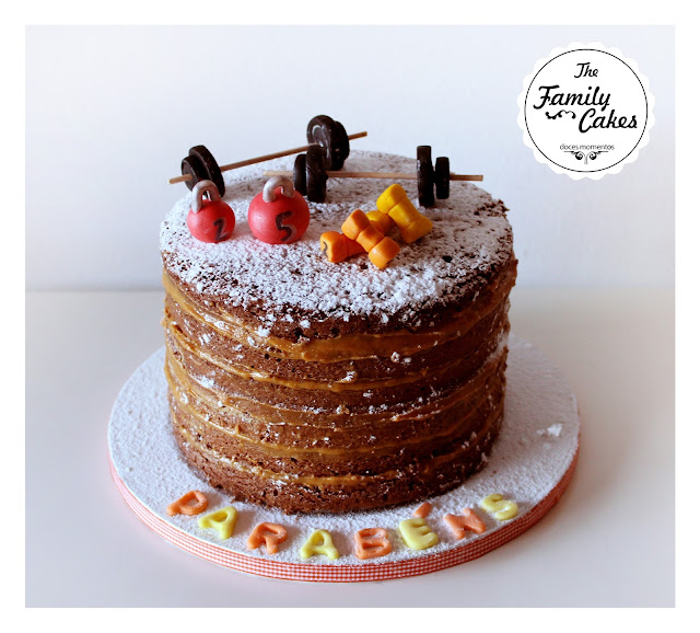 Bolo ginásio / GYM CAKE