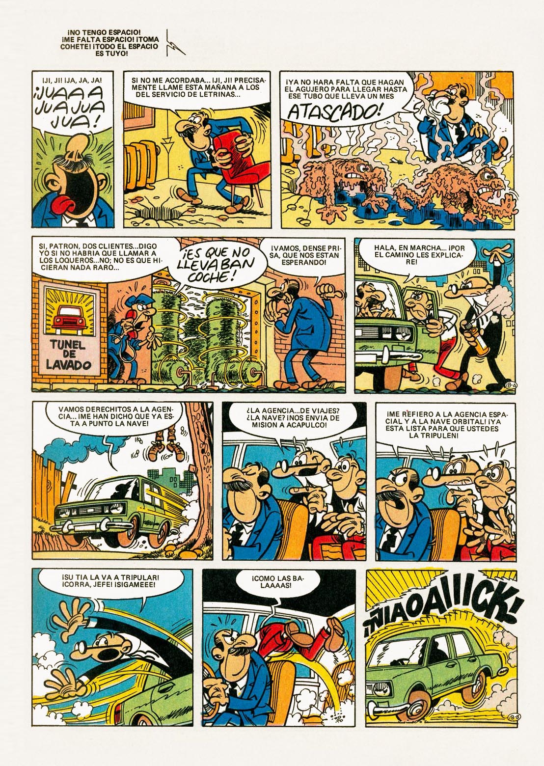 Galicia Comic: Colección OLÉ! 304 - Mortadelo y Filemón. El cacao espacial
