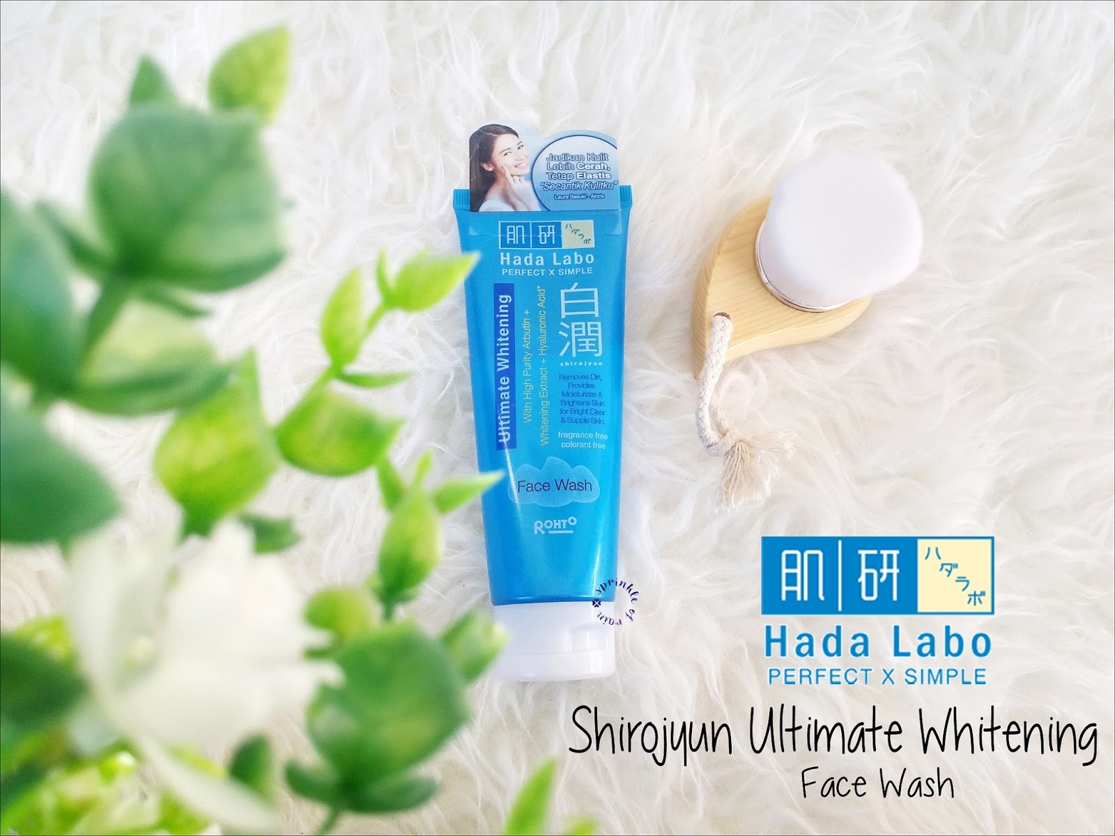 REVIEW Hada Labo Shirojyun Ultimate Whitening Face Wash Tampil Cantik