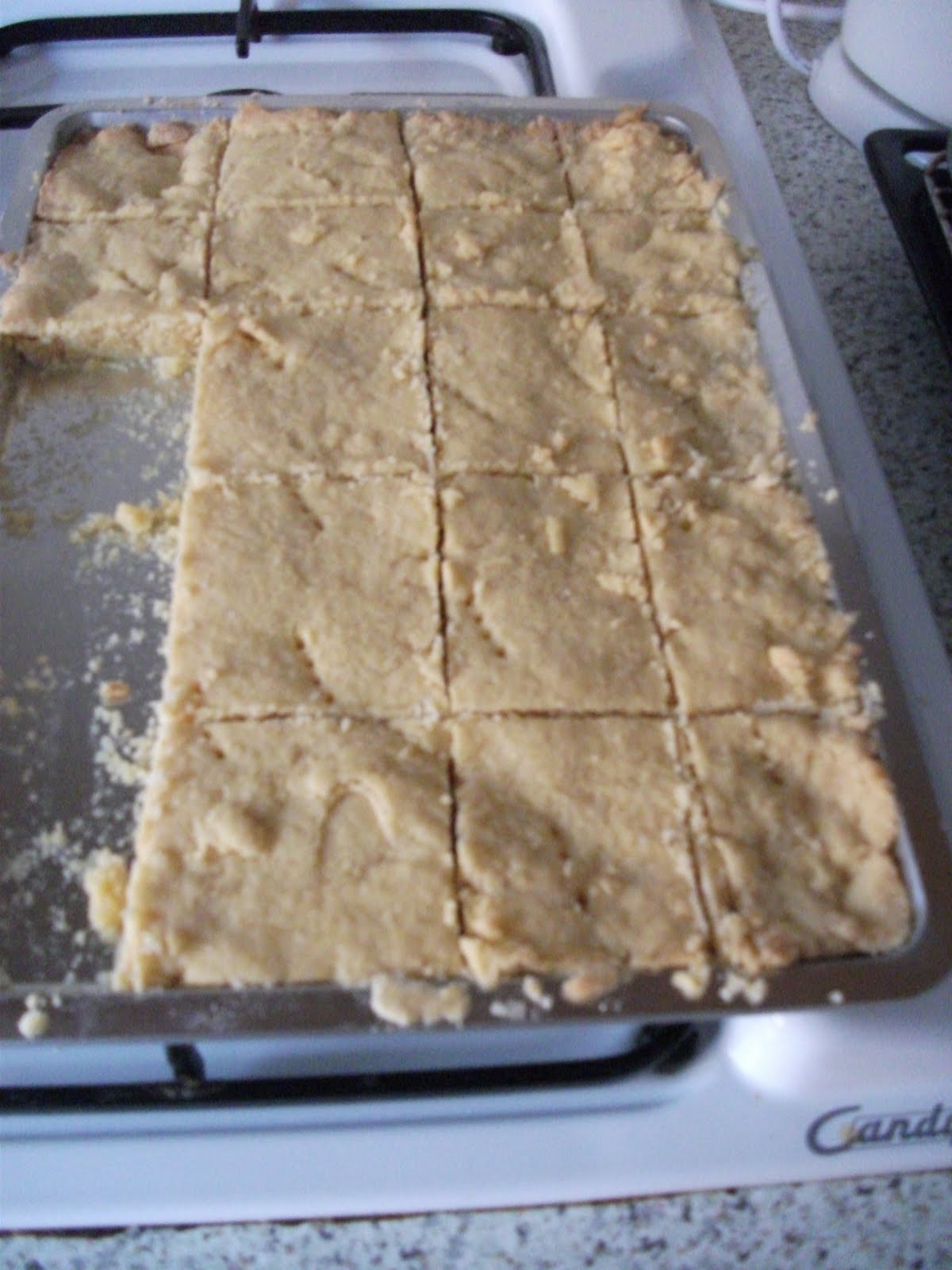Fun as a Gran Baking with Bob shortbread, flapjacks and cornbread