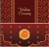 Wedding CDR File, Wedding Card