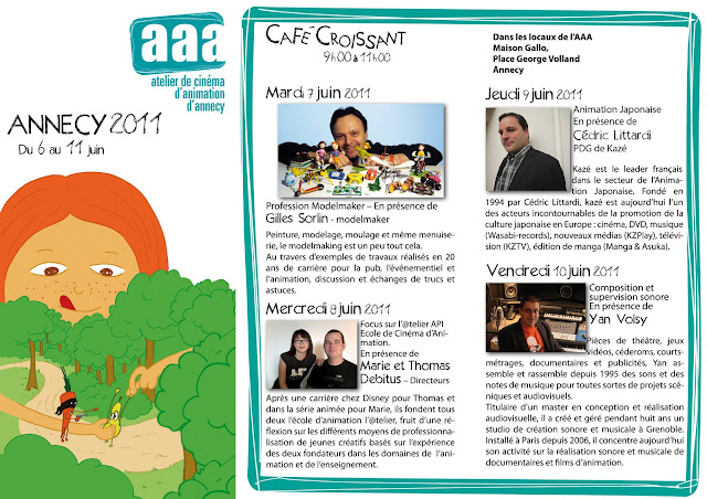 Programme AAA du festival 2011