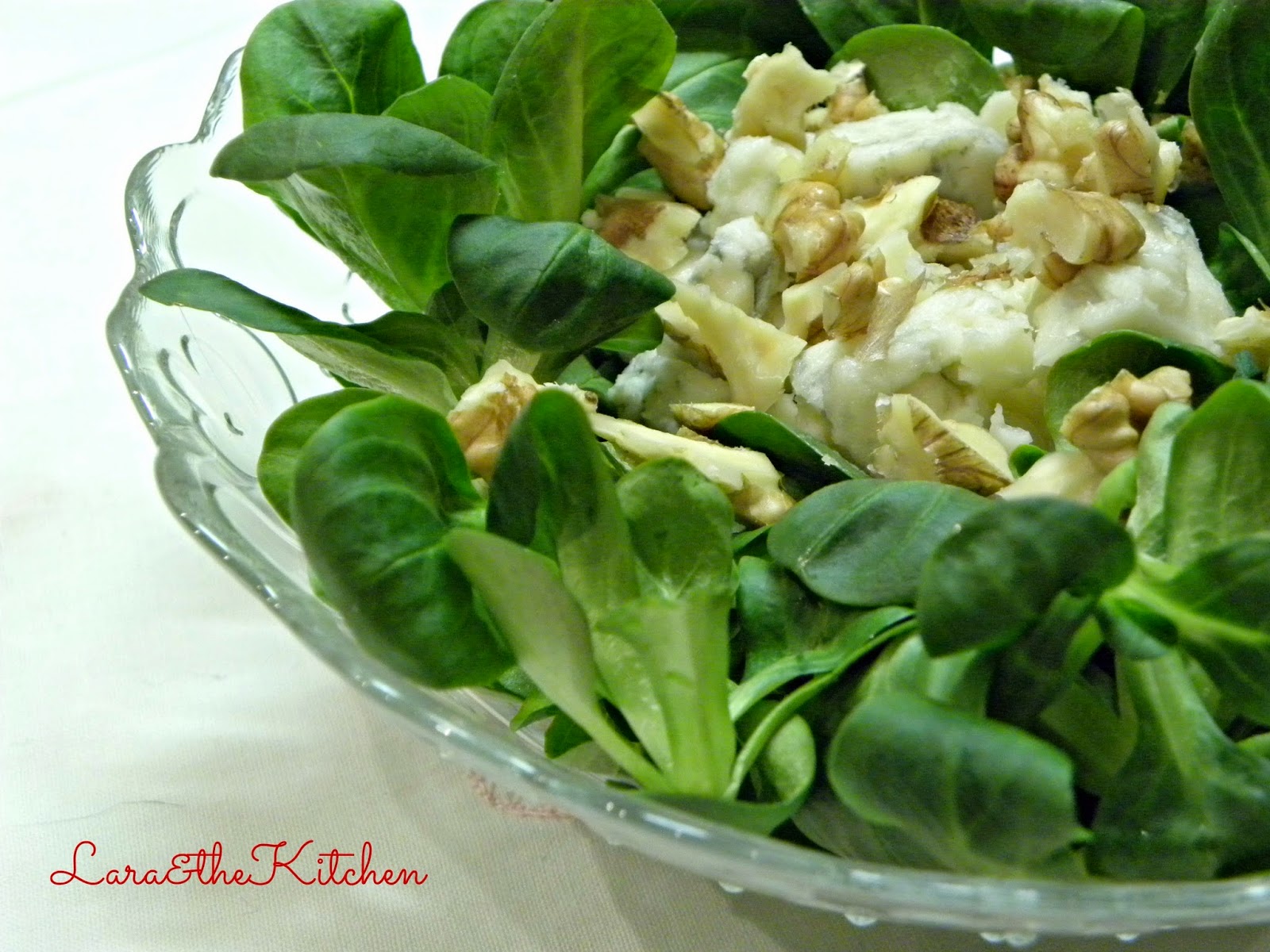 insalata di soncino gorgonzola e noci