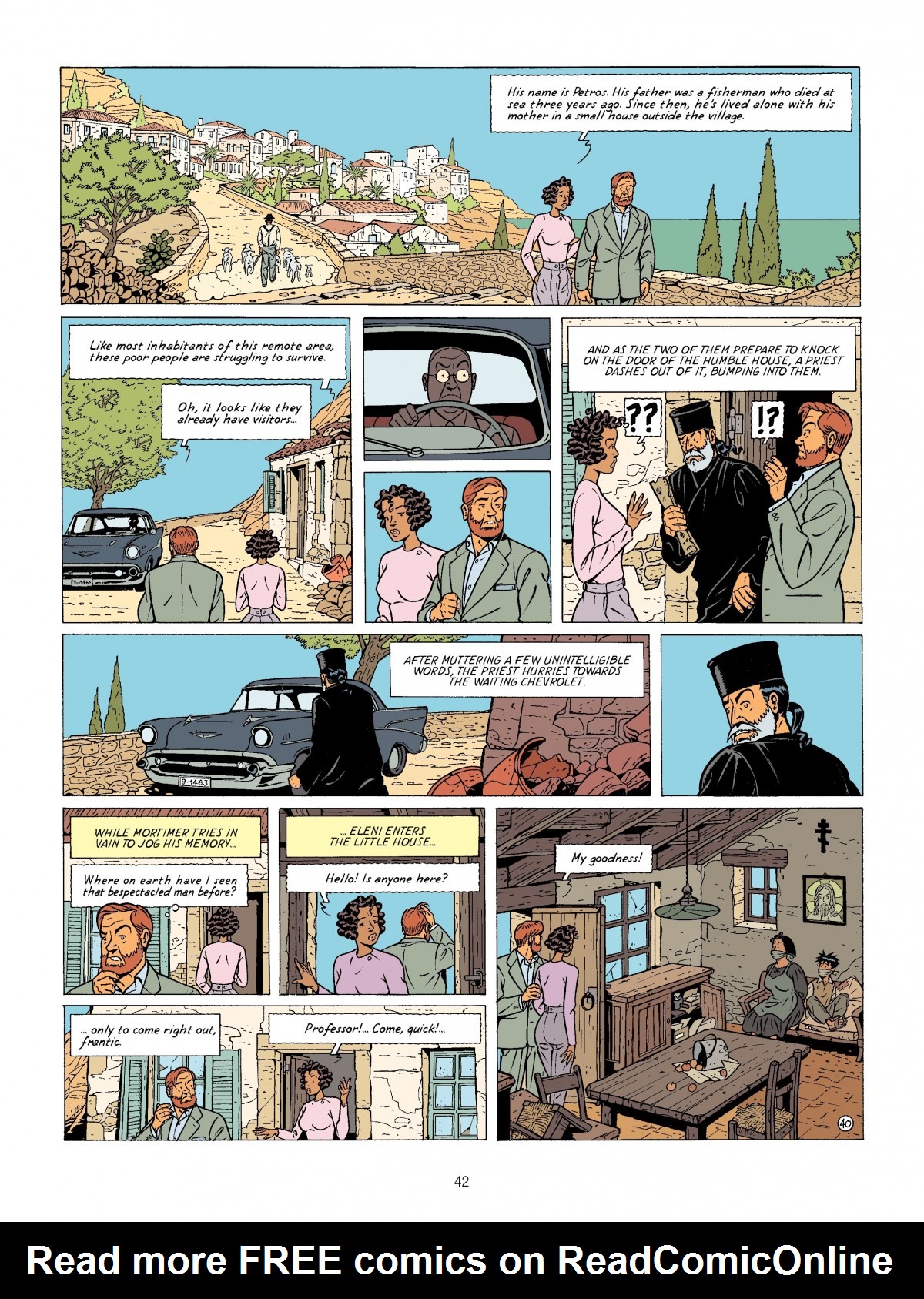Read online Blake & Mortimer comic -  Issue #13 - 42