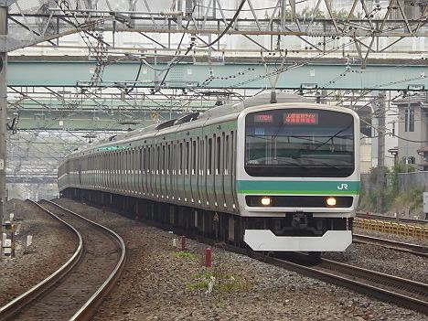 上野東京ライン　東海道線直通　E231系