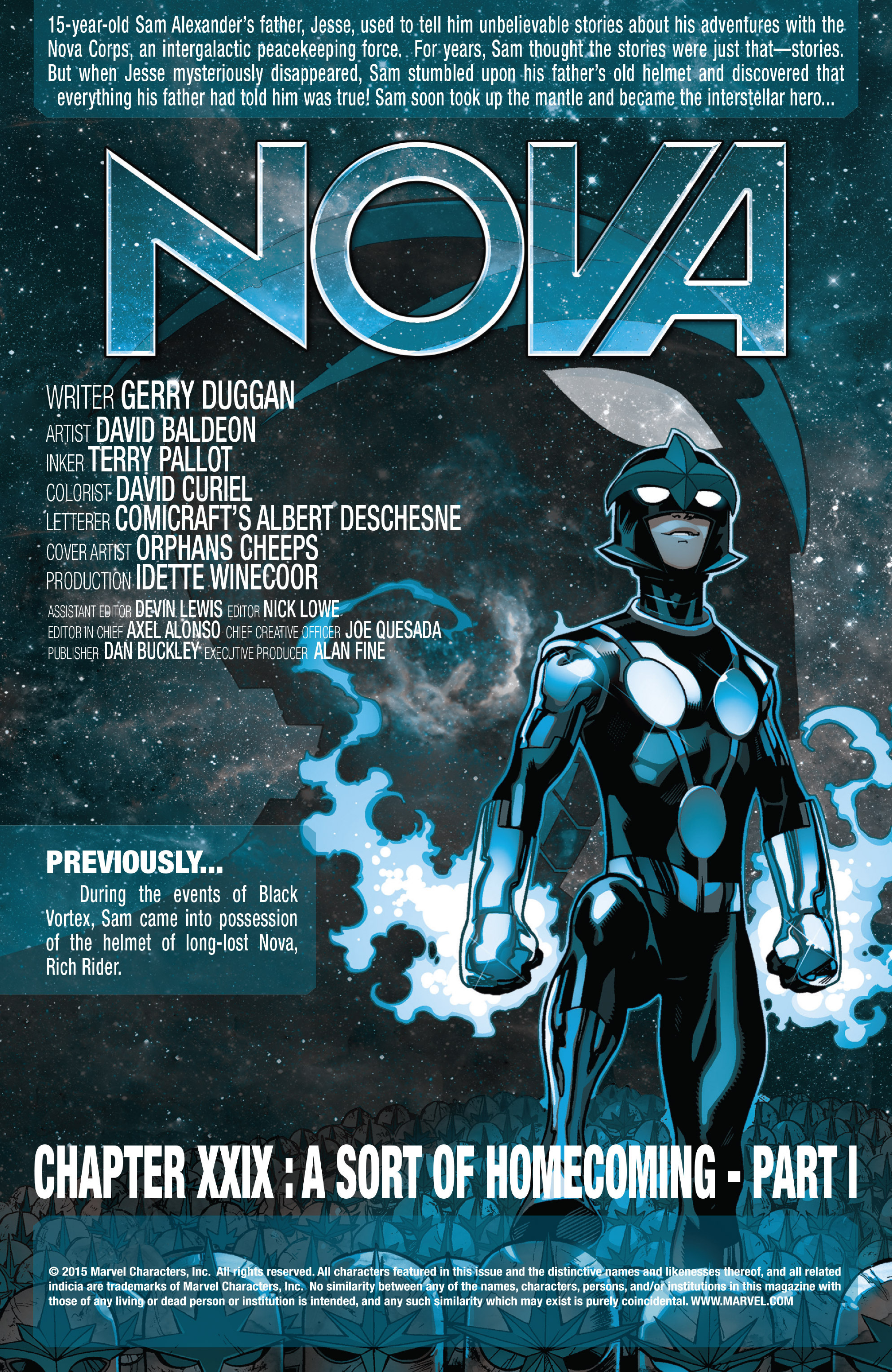 Read online Nova (2013) comic -  Issue #29 - 4