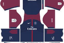 dream league soccer kits psg 2018