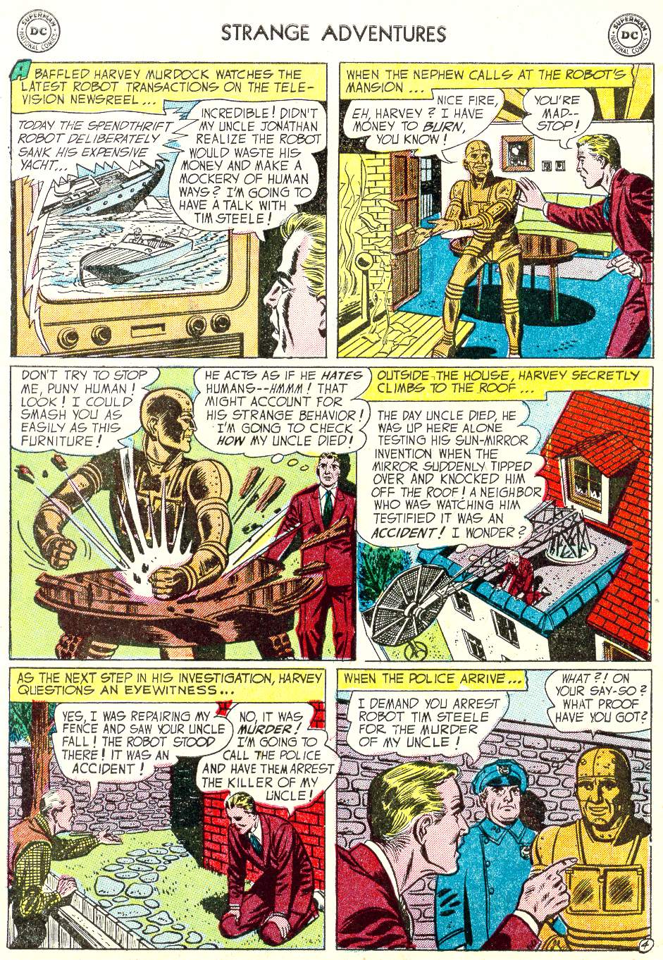 Read online Strange Adventures (1950) comic -  Issue #53 - 31