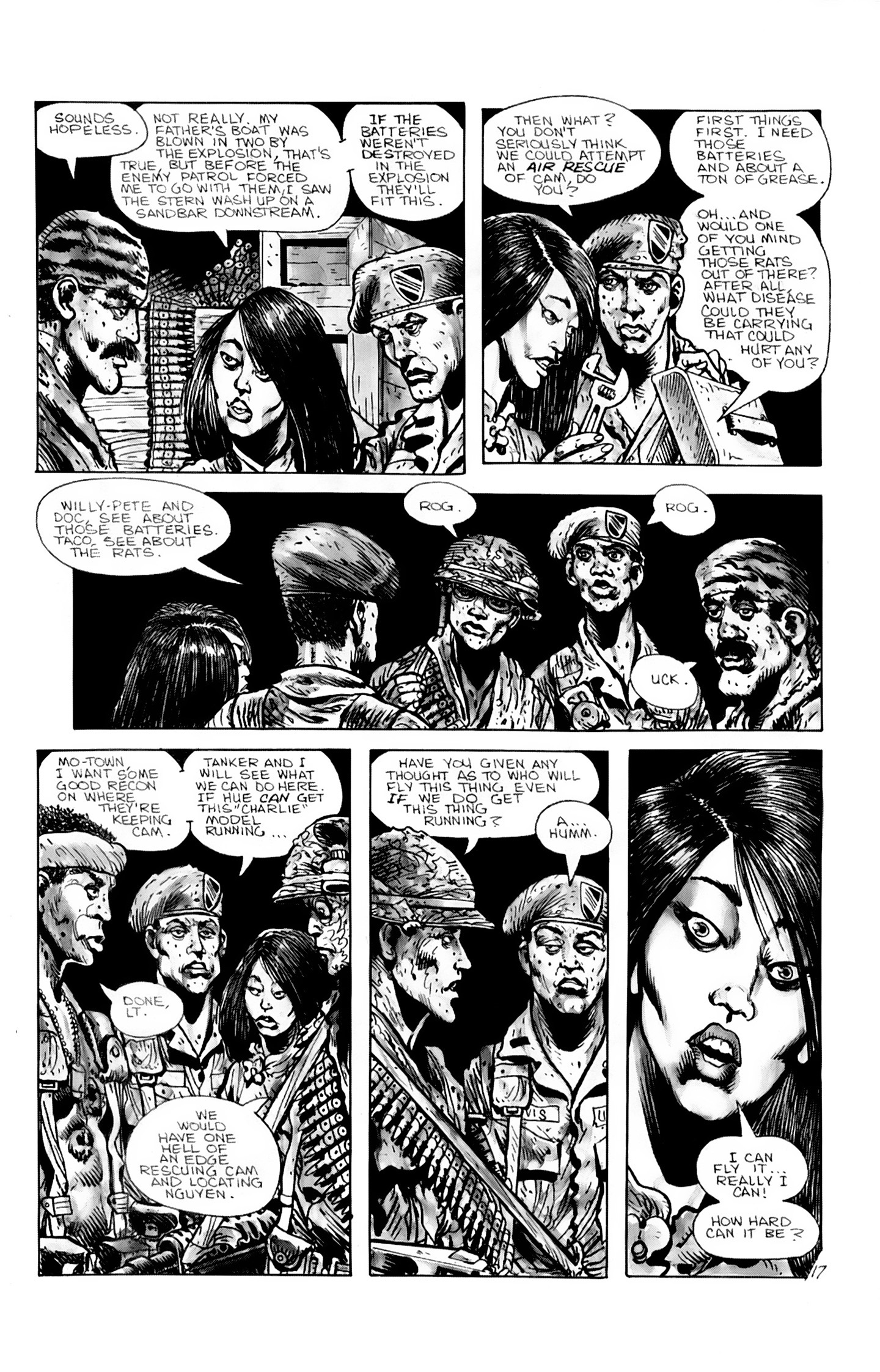 Read online Fire Team comic -  Issue #5 - 21