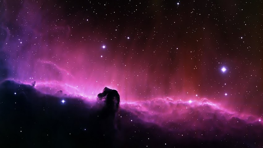 Purple Horsehead Nebula Purple Horsehead Nebula
