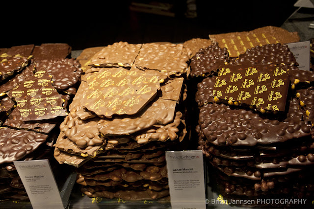 One of the many pleasures of shopping in the village of Zermatt—Swiss chocolate.