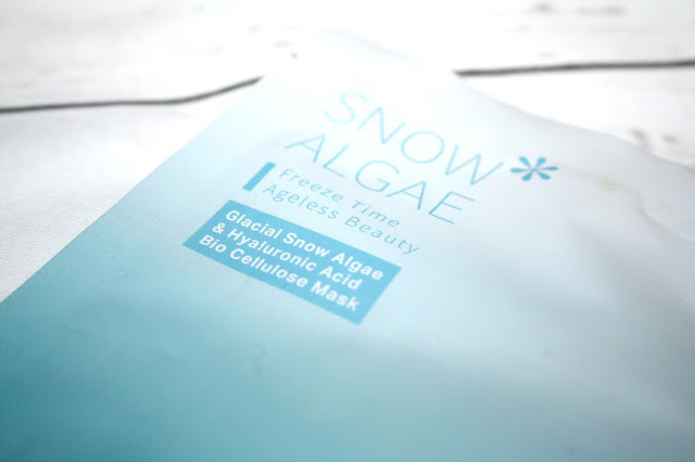 Bio-Cellulose Glacial Snow Algae & Hyaluronic Acid Facial Beauty Mask