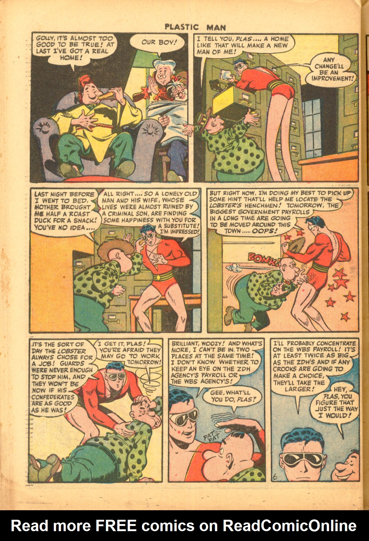 Plastic Man (1943) issue 4 - Page 42